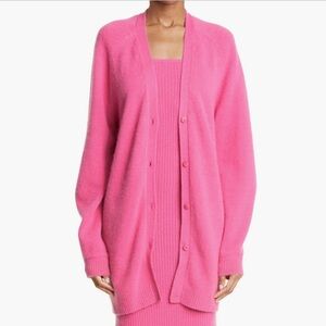 LAPOINTE Cashmere Oversized raglan Sleeve Cardigan! Size XS